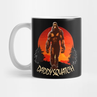 Daddy Squatch Bigfoot Dad Sasquatch  Family Matching Mug